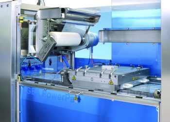 The PowerPak Plus thermoformer significantly reduces film consumption. Picture: Gea