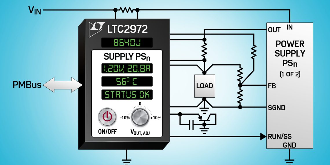 Digital Power System Manager Enables Conversion Efficiency Monitoring