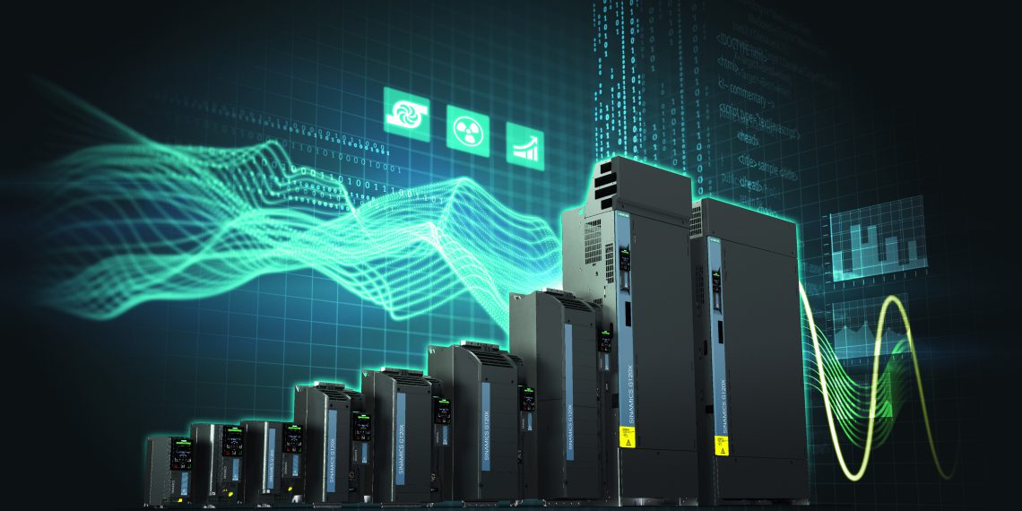 The converters of the new Sinamics G120X series are especially suited for use in pump and fan applications in sectors such as water/wastewater, building technology or also in industrial environments. Picture: Siemens