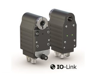 Compact positioning drive with IO-Link