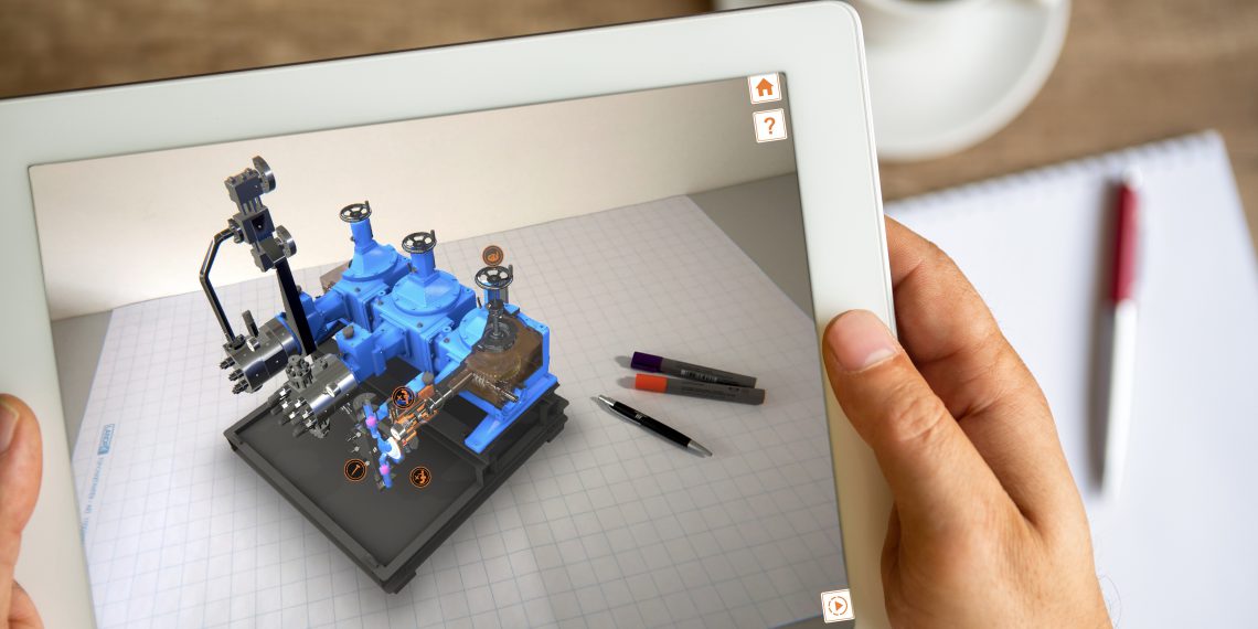 Based on the freely scalable 3D model, it is possible to display the complex inner workings of the pump and examine the model from all directions and viewing angles. Picture: Lewa