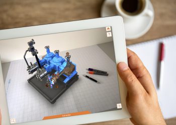 Based on the freely scalable 3D model, it is possible to display the complex inner workings of the pump and examine the model from all directions and viewing angles. Picture: Lewa