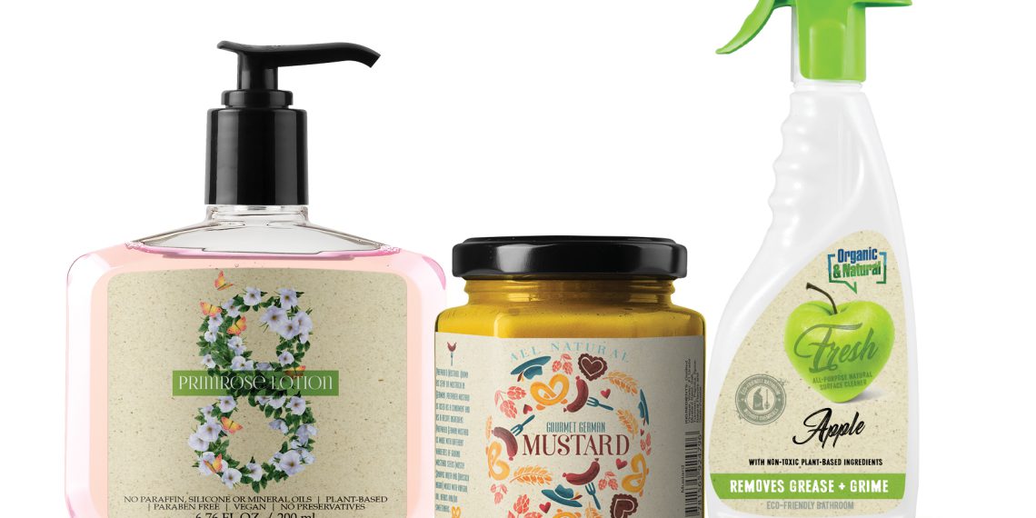 AstroNova introduces its range of grass paper labels, derived from grass, for high-quality organic products