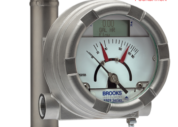 Brooks-Instrument-MT3809-Flow-Meter. Brooks Instrument