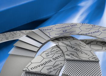 The expanded metal insert and XP technology in novaphit gaskets guarantee optimized surface pressure, minimal mass loss and high tightness in high-temperature applications.