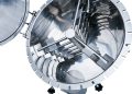 Mixing rotor of the new bulk mixer. Coperion