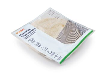 Monomaterial tortilla wraps