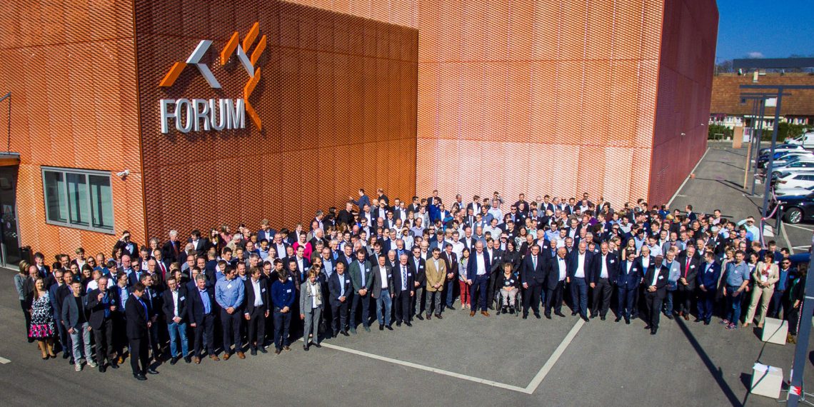 Consolidated innovation spirit: At its annual Innovators’ Meeting in Saint-Louis, France, Endress+Hauser honored the company’s inventors. Picture: Endress+Hauser