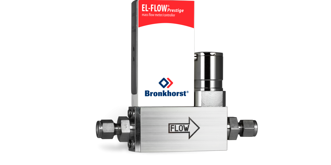 EL-Flow Prestige Pressure Insensitive Mass Flow Controller. Picture: Bronkhorst