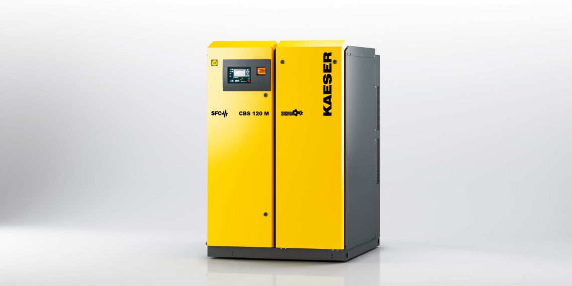 Rotary screw power for blowers from Kaeser: CBS series machines are powerful, quiet and help minimise energy costs. Picture: Kaeser Kompressoren