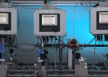 Disinfection sensor reliability test Endress+Hauser