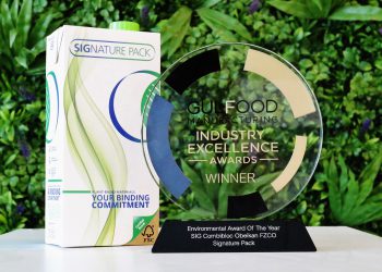 Sig’S Signature Pack Receives The ‘Environmental Award Of The Year’ At Gulfood Manufacturing