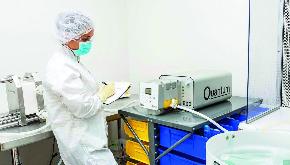 Powerful New High Pressure Pump Speeds Up Virus Filtration and Concentration Process