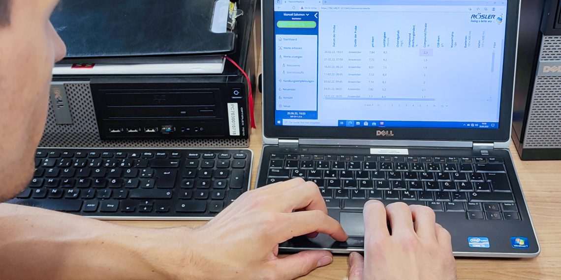 Digital process water management