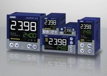 The new Jumo diraTron controller series comprises five configurable, universally usable compact controllers in various DIN formats.