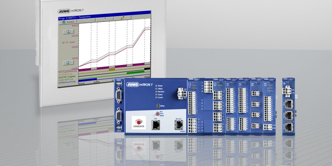 In system version 05 the Jumo mTron T automation system offers numerous user-friendly improvements.