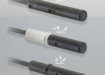 Vibration resistance, high insulation resistance, and complete leak-tightness. Three new JUMO plastoSENS T temperature probes demonstrate the range of possible applications. (Picture: Jumo)