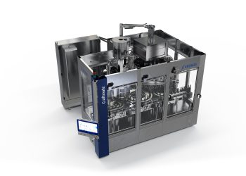 The new Craftmate G can handle up to 24,000 glass bottles per hour. (Picture: Krones)