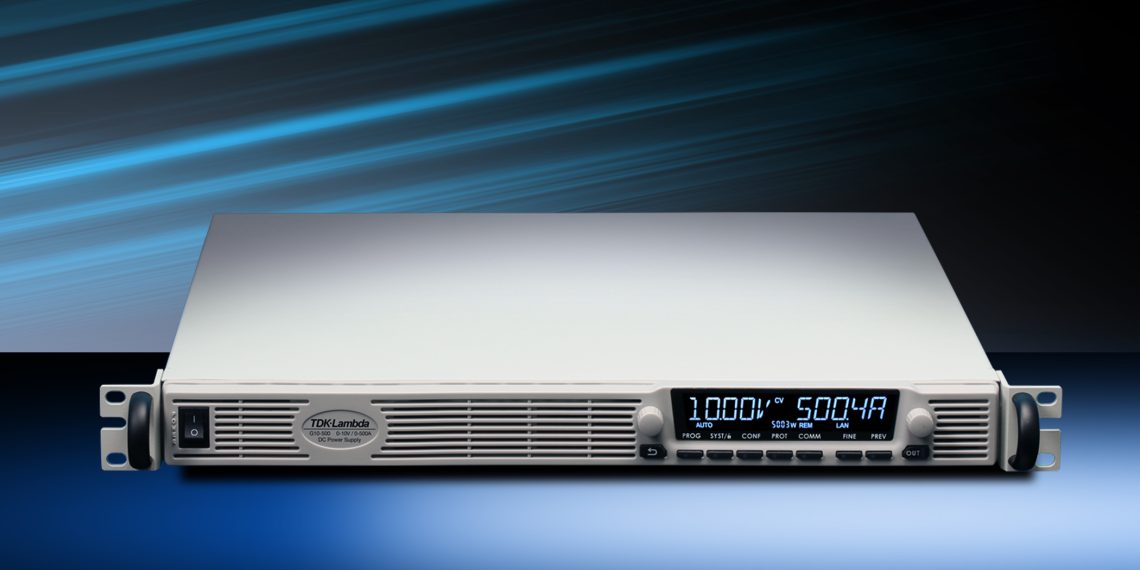 ModBUS-TCP interface option added to programmable DC power supply series TDK