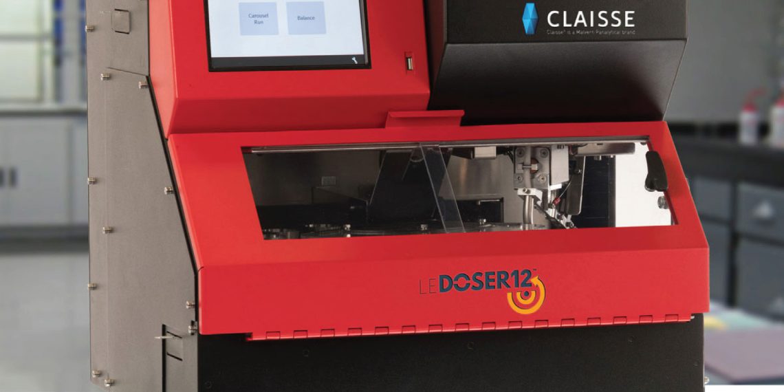 The new Automatic Dispensing Balance LeDoser-12. Picture: Malvern Panalytical