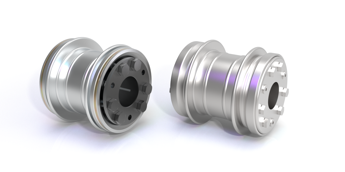 Use of torsionally rigid metal bellows couplings in Special high-speed test benchs