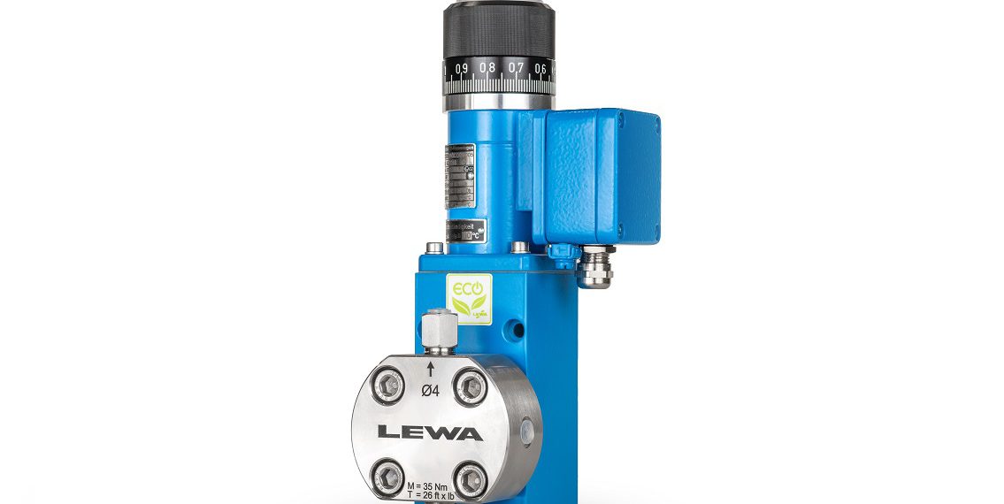 One step ahead: LEWA is expanding its portfolio by adding a new micro-metering pump for gas odorization at up to 12,500 Nm³/h