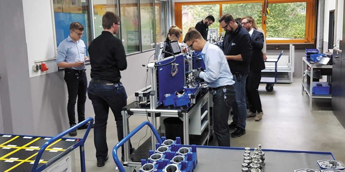 At the Bargteheide site various modular courses with a heavily practical emphasis are held in the NordPro Lab. Picture: Nord