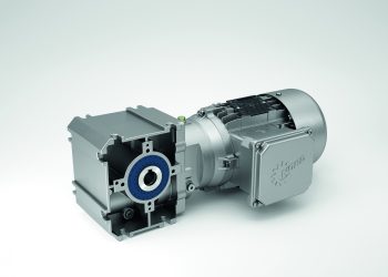 With the new SK 02040.1 the Nord Drivesystems range now includes a high performance, light and versatile helical worm gear unit for a large number of applications.