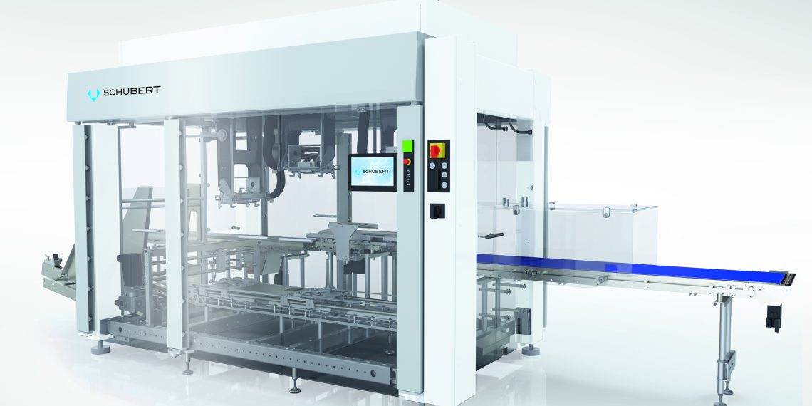 With the lightline Cartonpacker, Schubert offers an attractively priced machine for packing products into cartons with predefined product and packing formats.