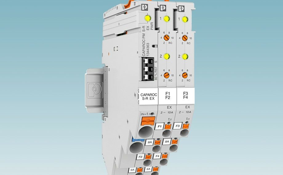 Overcurrent protection for explosion-protected areas