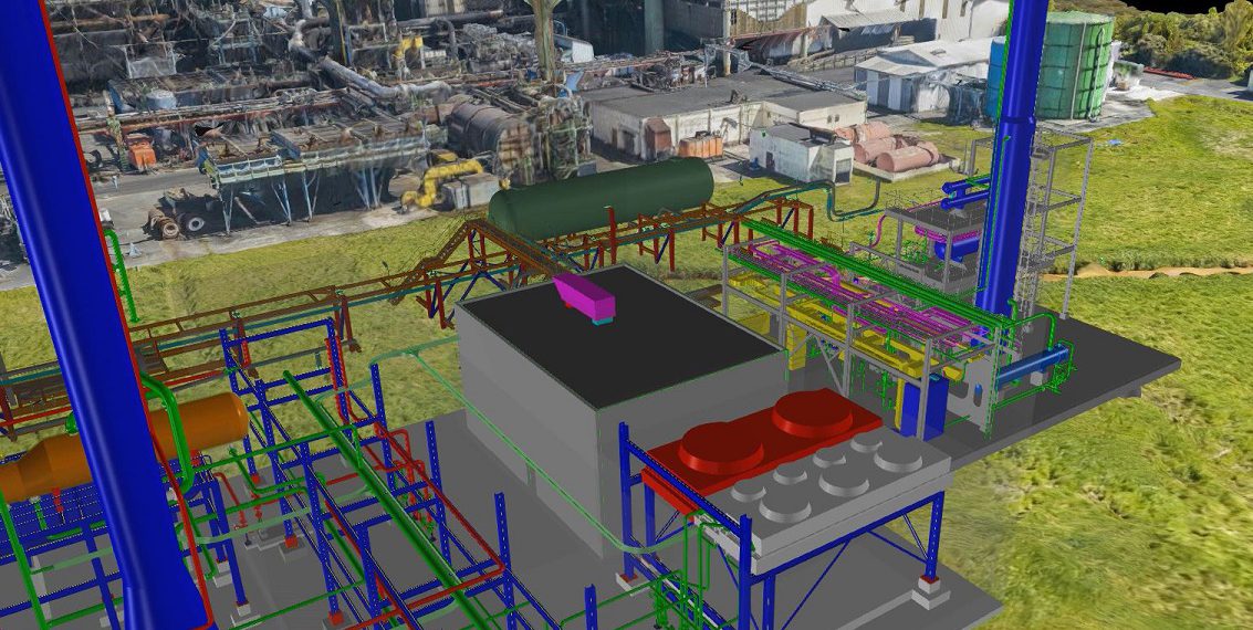 PlantSight brings together data from multiple sources including reality meshes in the one portal view, allowing rapid access to information that has previously been inaccessible. Picture: Siemens