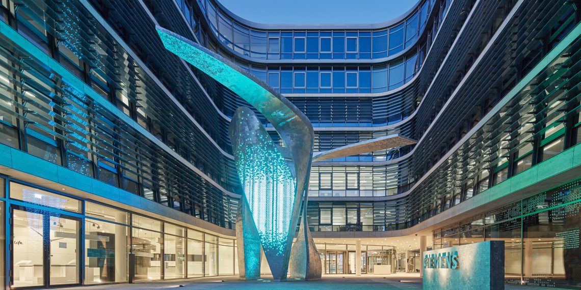 Siemens' new headquarters in Munich.