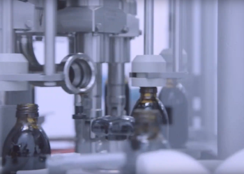 Bosch Syntegon Filling and Capping machine at Company Klosterfrau