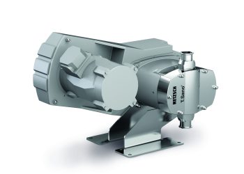 The new design of the Tornado rotary lobe pump T.Sano has a completely smooth housing which attracts barely any dirt and dust.