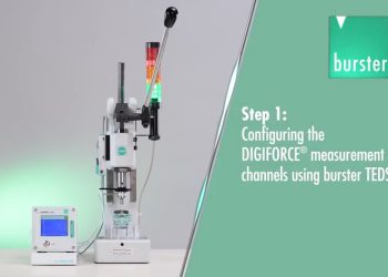 Burster announce How-To videos for sensor measurement amplifiers and force/displacement controllers