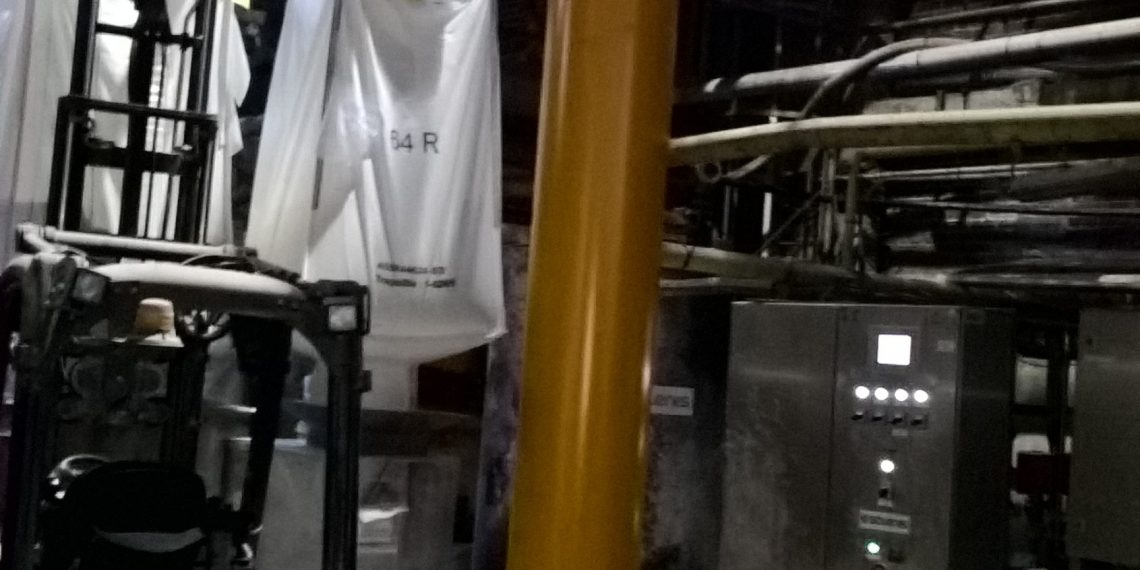 Verlinde, Verlinde facilitates Big Bag manipulation at a cardboard mill