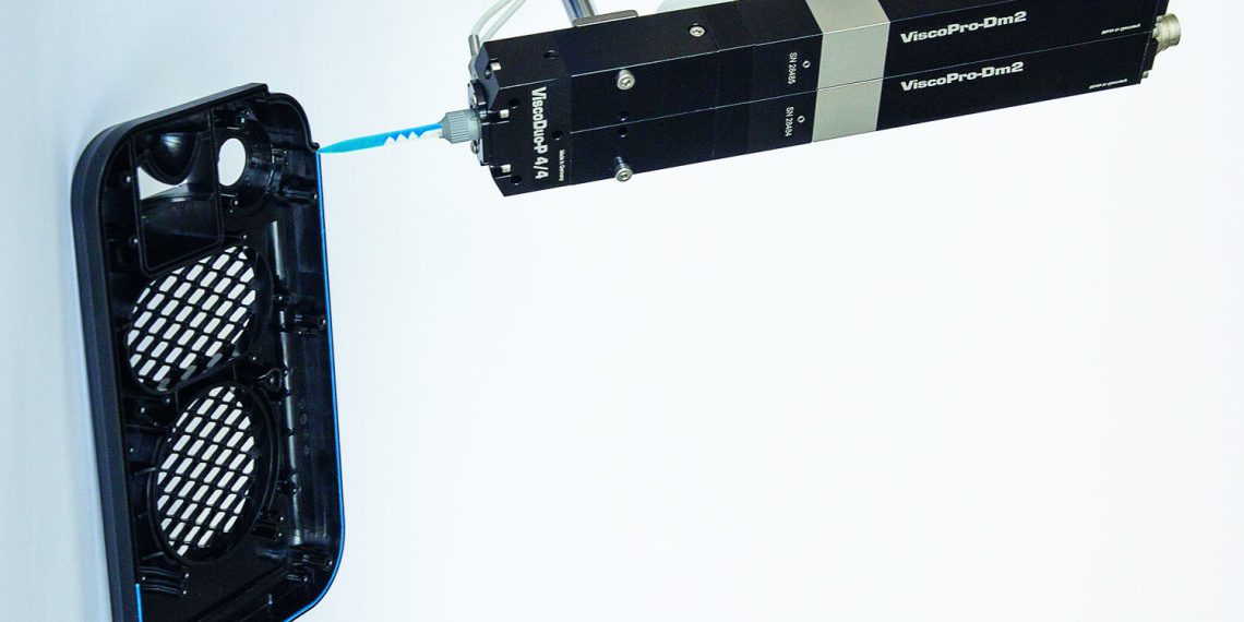 The ViscoDuo-P4/4 for very small quantities had the largest market share in this area in 2018. Picture: ViscoTec