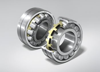 Spherical Roller Bearings from NSK - which were chosen as the internal design is more reliable for direct coupled overhung industrial fan units - use state-of-the-art material technology that makes them suitable for high speeds and loads. (Picture: NSK)