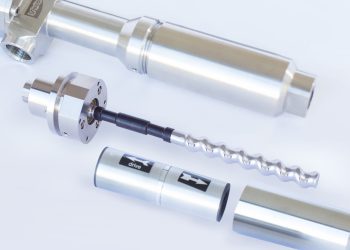For comparison a hard chrome plated stainless steel rotor of the series RD dispenser from Viscotec. (Picture: Viscotec)